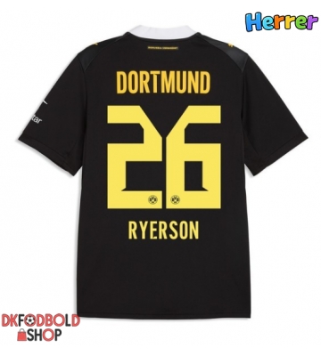 Borussia Dortmund Julian Ryerson #26 Udebanetrøje 2026-27 Kort ærmer Borussia Dortmund Julian Ryerson #26 Udebanetrøje 2026-27 Kort ærmer